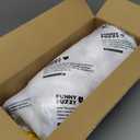 FUNNY FUZZY Pet Fluffy Fuzzy Calming Dog Couch Bed Sofa Protector Washable Pets Mat for Large Medium Small Dogs and Cats (Tie-dye Grey, 37"×31"×5.5")