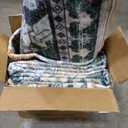 RUGSURE Washable Area Rugs - Perfect for Living Room, Bedroom, Kids Room, Nursery - Stain & Water Resistant Non-Slip, Pet & Child Friendly, Vintage Tribal Area Rugs (Green, 6' x 9')