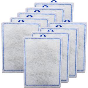 9 Count Assembled Large Filter Cartridges Compatible with Tetra Whisper Bio-Bag Filters 20i 40i IQ20/30/45/60 PF20/30/40/60, Large Replacement Filter Cartridges for Whisper Filters & Aquariums