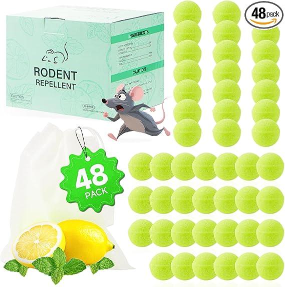Rodent Repellent For Mouse 48Pack