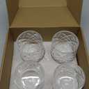 10oz Large Spinning Whiskey Glasses set of 4,Rotatable Old Fashioned Glasses,with Bamboo Coasters,Help Relieve Stress, Anxiety,Tension. Christmas Gifts Stocking Stuffers for Men,Husband,Dad,Father