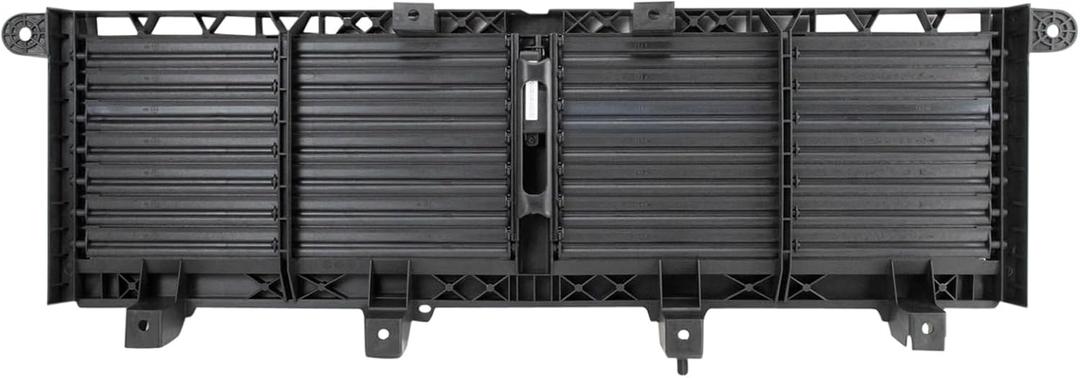 TRQ Active Grille Shutter Black Compatible with 2019-2024 Ram 2500 3500 4500 5500 CH1206115