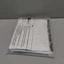 100 PCS Sticker Paper for Inkjet Printer, Printable Vinyl Sticker Paper Dries Quickly Vivid Colors, 8.5"x11" Tear Resistant Printable Vinyl, Glossy White, Inkjet & Laser Printer