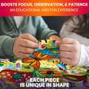 QUOKKA 100 Piece Puzzles for Kids Ages 4-6  4 Puzzles for Kids Ages 6-8  Search and Find Ocean and Forest Animals Kid Activities for 8-10 yo  Toddler Learning Toy Game Gift for Boys and Girls 5-8