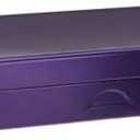 FlossFish Single Mini Pencil Box, Purple. Use as Pencil, Makeup, Jewelry, Gift, Candy, Favor or Birthday Gift Box.