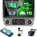 Car Radio for Chevrolet Chevy Camaro 2010 2011 2012 2013 2014 2015 with Wireless Carplay/Android Auto, 9 Inch [2G+64G] Android 13 IPS Touch Screen Bluetooth Radio with GPS, WiFi, DSP