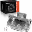 A-Premium Disc Brake Caliper Assembly with Bracket Compatible with Select Mitsubishi Models - Galant 2007-2009, Eclipse 2006-2012, V6 3.8L - Rear Right Passenger Side