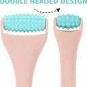 GALPADA 1Pcs Handheld Eye Massager Tool Dual Head Roller for Eye Absorption and Face Care Practical and Portable Design for All Skin Types