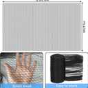 33 X 18 Ft Oval Swimming Pool Leaf Net Cover,Pool Winter Cover Mesh Cover with 12 Pcs Large Metal Clips, Pool Safety Net Fits 15x30 Above Ground Pools, Keeps Leaves Out of Your Pool