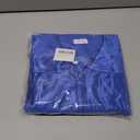 Newrara Unisex Shiny Kindergarten Graduation Gown Cap with Tassel (Blue)