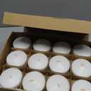 48 Pack White Floating Candles 3 inch Unscented Floating Candles for Centerpieces-10 Hours Long Burn Time-3” Floating Candle Bulk for Wedding Cylinder Vases