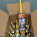 Sikaflex 1a Polyurethane Sealant Kit, Black, Pack of 12