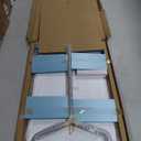 LUXOR Classroom Chart Stand with Storage Bins