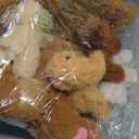 HyDren Nurturing Dog Stuffed Animal Sets Soft Cuddly Nursing Mommy Dog with 4 Stuffed Puppies for Birthday Party Favor Gifts(Golden Retriever)