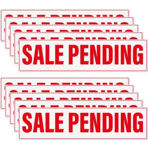 12PCS Sale Pending Real Estate Signs
