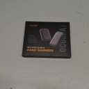 OCOOPA Magnetic Rechargeable Hand Warmers 2 Pack, Card-Style Electric AI Hand Warmers 5000mAh, Pocket Portable Hands Heater, UL Certified, for Men Women, Hunting Essentials, UT4 Young (Obsidian Black)