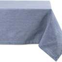 DII Chambray Kitchen, Tabletop Collection, Blue, 60x84 Blue