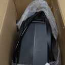 wikiwiki Retractable Garden Hose Reel 5/8 in x 100 ft, Heavy Duty Wall Mounted Hose Reel with 10- Function Sprayer Nozzle, Automatic Slow Return System/180Swivel Bracket/UV Resistant (Black)