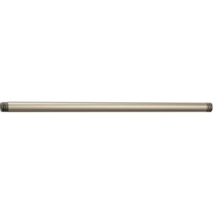 Moen Brushed Nickel Extended 18-Inch Straight Overhead Shower Arm, 336651BN