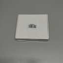 2 x JEAYYDSI Hooks for Outdoor String Lights, 48 PCS Waterproof Christmas Light Clips Outdoor with Adhesive Strips, No Tools UV-Resistant String Light Hooks for Patio Decor