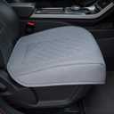 Suninbox Car Seat Cover,Bottom Car Seat Covers,Front Seat Only, Cloth Fabric Wrap Around The Bottom,Breathable Car Seat Protector Fits 95% of Vehicles 1 Piece,Gray