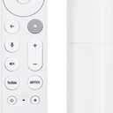 GY3LE Voice Search Remote Control Compatible with Google TV Streamer 4K, New Controller Replacement Control Upgrade Voice Remote (4K), NOT Compatible with Google Chromecast Snow