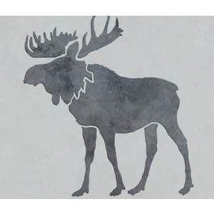Reusable Wildlife Woodland Animal Stencils for Painting on Wood 17x13,5