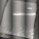 UNIQOOO White Arch Wedding Table Numbers with Stands 1-30, 5x7" Acrylic Signs and Holders, Perfect for Centerpiece, Reception, Decoration, Party, Anniversary, Event (Classic White (Black Font))