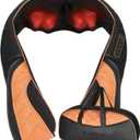 TRIDUCNA Shiatsu Neck Shoulder Back Massager with Heat and Carry Bag - Electric Massage Pillow with Deep Tissue Kneading for Lower Back, Calf, Leg Massage - Use at Home, Office, and Car