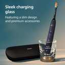 Philips Sonicare DiamondClean Smart 9700 Electric Toothbrush - Sonic Toothbrush with App, Pressure Sensor, 15 Brushing Settings, Replacement Reminder, Charging Travel Case, Lunar Blue, HX9957/71