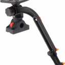 Kayaks Fish Finder Mounting Plate Fish Finder Mount Base Adapter Kayaks Boats Transducer Mounting Arm Easy to Install
