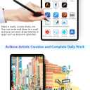 Compatible with iPad Pencil 2nd Generation Apple iPad Pro 11 in 1/2/3/4, iPad Pro 12.9 in 3/4/5/6, iPad Air 4/5, iPad mini 6,Stylus Pen for iPad with Magnetic Wireless Charging-Black