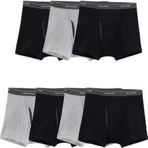 Fruit of the Loom Men's Coolzone Boxer Briefs, Moisture Wicking & Breathable, ,Medium ,7 pcs , Black/Gray Fruit of the Loom Men's Coolzone Boxer Briefs, Moisture Wicking & Breathable, ,Medium ,7 pcs , Black/Gray