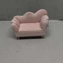 DD-life Openable Sofa Box Couch Jewelry Box,Miniature Sofa Velvet Chair Earrings Necklace Bracelet Storage Box, Gift for Girls and Women Jewelry Box (Pink, Style 3)