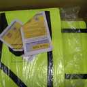 2 Pack Boat Throw Flotation Cushion, USCG Approved, Emergency Marine Throwable Flotation Device, Foam Boat Cushions Life Preserver, Throw Cushions for Boats, Kayaks, Canoes(Neon Yellow)