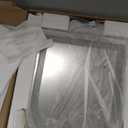 ROLOVE Lighted Makeup Mirror with 3-Color Dimmable Lighting, with Removable 10x Magnifier, Smart Touch Control, 360 Rotation, 15" x 13" Hollywood Vanity Mirror for Tabletop Desk (Gold)