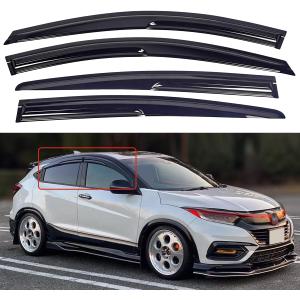Window Visors Compatible with 2016-2022 Honda HRVRain Guards Sun Shields Window DeflectorTape-On Style4PCS