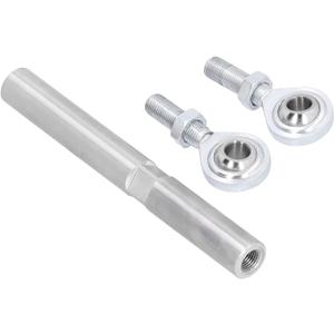 Qiilu 5 1/2in Adjuster Tensioner Rod, Short Alternator Bracket for SBC BBC 350 454 Engine