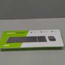 Seenda Bluetooth Keyboard and Mouse Combo for Mac, SKM642 Rechargeable Slim Wireless Keyboard Mouse Compact, 3 MultiDevice Connection, Compatible for Mac, MacBook Pro/Air, iPad, Black Gray