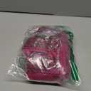 Short Rose Red Pink Wigs for Boys Men Cartoon Movie Halloween Cosplay Costume Animie Wig