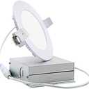 Green Light Depot GREENLIGHTDEPOT LED Downlight Driver Remote - 4inch - 9.5W - 600lm - CRI80 - Dimmable - ETL (3000K)