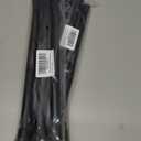 3 x Goowin Spring Rods, 5/8" Diameter, No Drilling, Expandable (12-20 in), Black, 3 Pack for Closet, Cupboard, Hanging Clothes