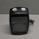 Lasko CD09250 Ceramic Adjustable Thermostat Tabletop or Under-Desk Heater, 9 Inches High, Black