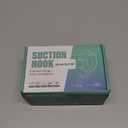 Quntis Suction Cup Hooks 4 Pack, Multi-Purpose Clear Shower Suction Hooks Waterproof Heavy Duty Wreath Hanger for Bathroom, Window, Towel, Shower Wall, Tile, Glass Door, Camper (Transparent)