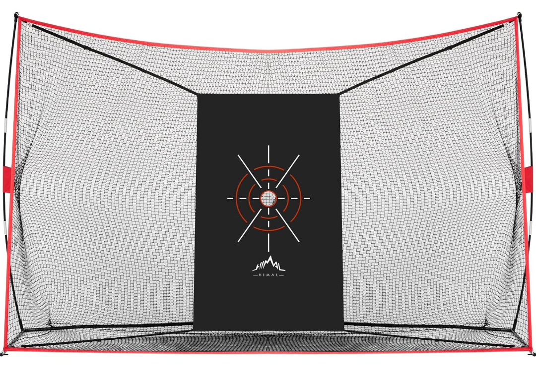 Golf Practice Net,Golf Driving Range,10x7ft Heavy Duty Golf Practice Net,Home Golf Swing Training Nets with Targets Quick Setup Golf Swing Net