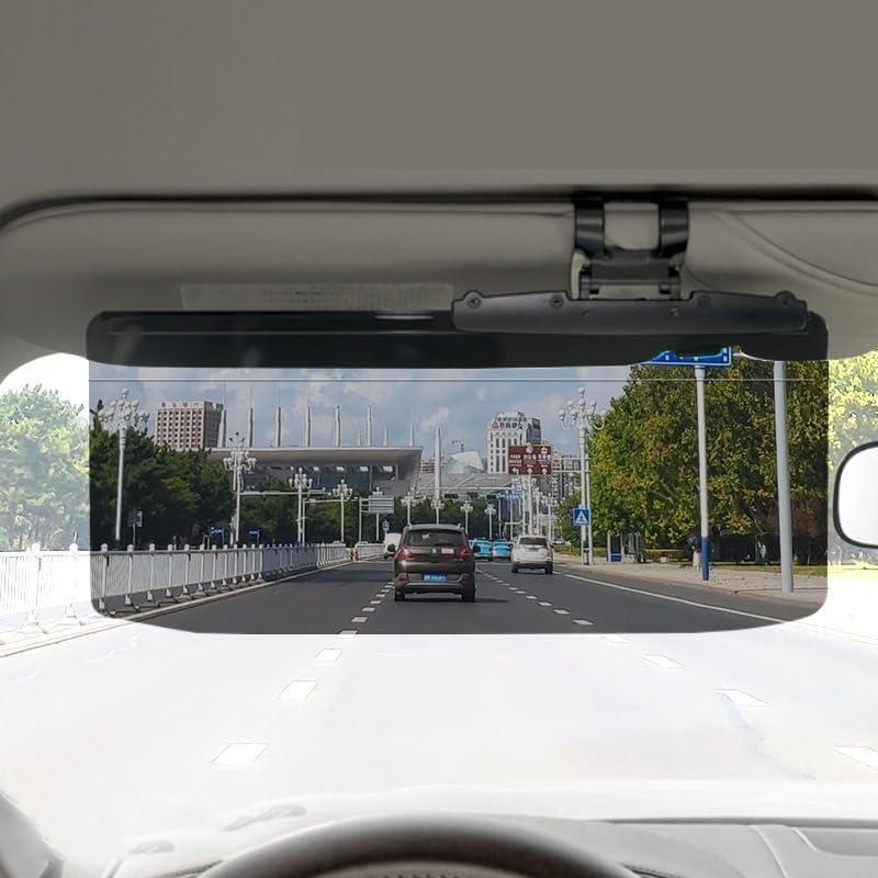 Car Visor Extender Sun Blocker Polarized Sun Visor Extender Anti-Glare Car Visor Extension for Night Driving, Universal Angle Adjustable UV 400 Protector