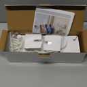 MUSTORN Retractable Clothesline Indoor, Non-Sagging Twin Clothes Line Retracting Outdoor Heavy Duty Clothes Drying Laundry Line Wall Mounted Stainless Steel Double Line-13.8 ft(White)