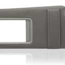 Driver Left Side Sun Visor Without Light Compatible with Toyota Camry 2007 2008 2009 2010 2011 Replacement Number 74320-06780-B0 0400230506B0 Colour Gray