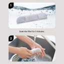 DownyPaws 6 Packs Replacement Filters for Battery Operated Cat Water Fountain DPWFP6, 3 Months Set of Replacement Filters