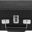 Crosley CR8005F-BK Cruiser Plus Vintage 3-Speed Bluetooth in/Out Suitcase Vinyl Record Player Turntable, Black/Red